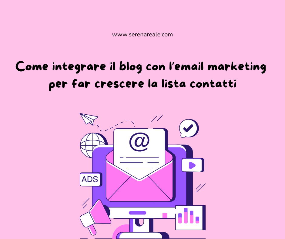 Come integrare il blog con l'email marketing